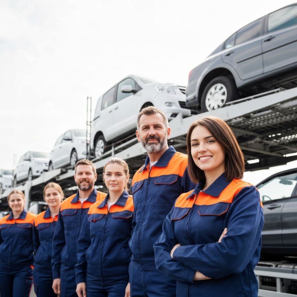 GMF Auto Transport team