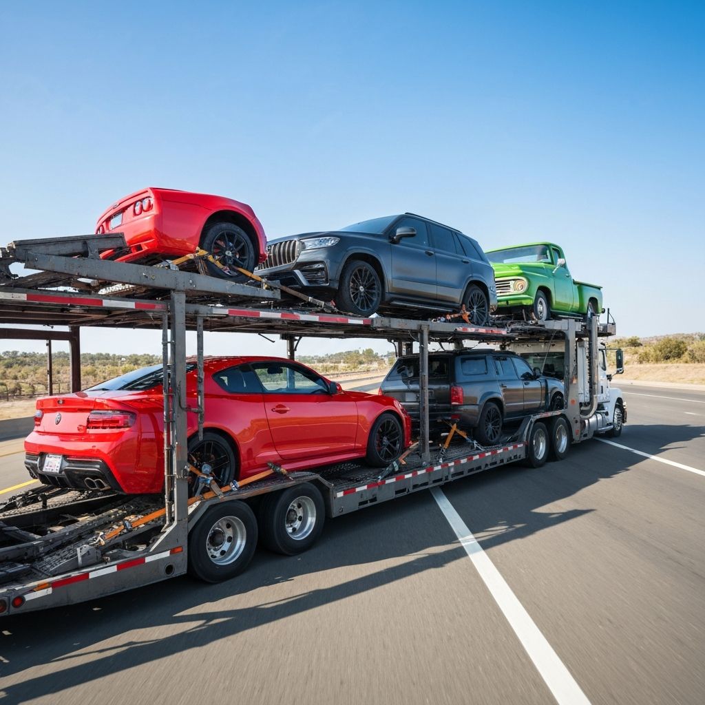 Auto transport carrier